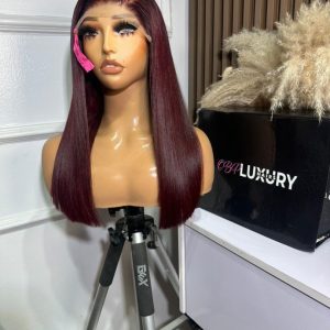 SDD Bone Straight 18inch burgundy