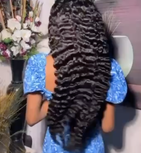 SDD full frontal Virgin Burmese curls