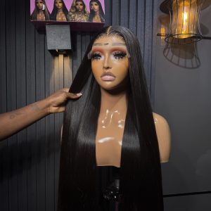 26 inches 5x5 closure bone straight