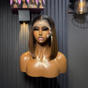 5x5 closure Brown Bone Straight