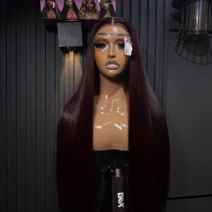 5x5 HD lace Dark berry unit