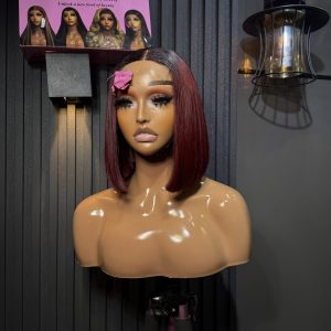 2x6 burgundy bone straight